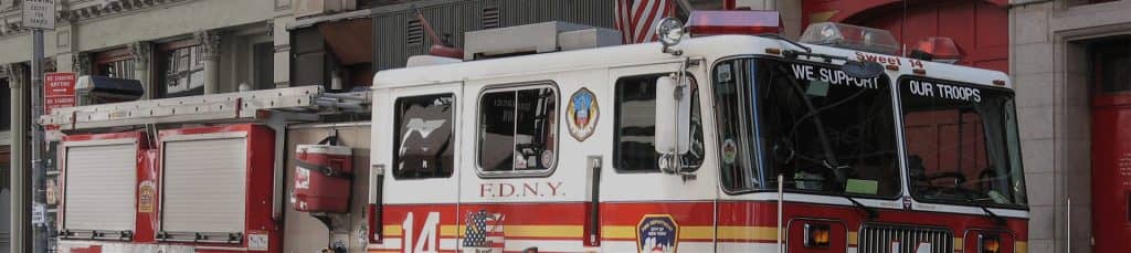 A photo of an FDNY fire truck